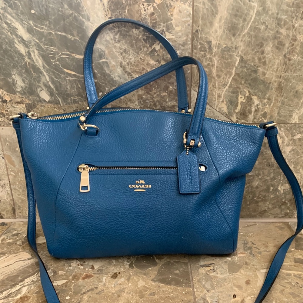 Coach New York handbag with shoulder strap